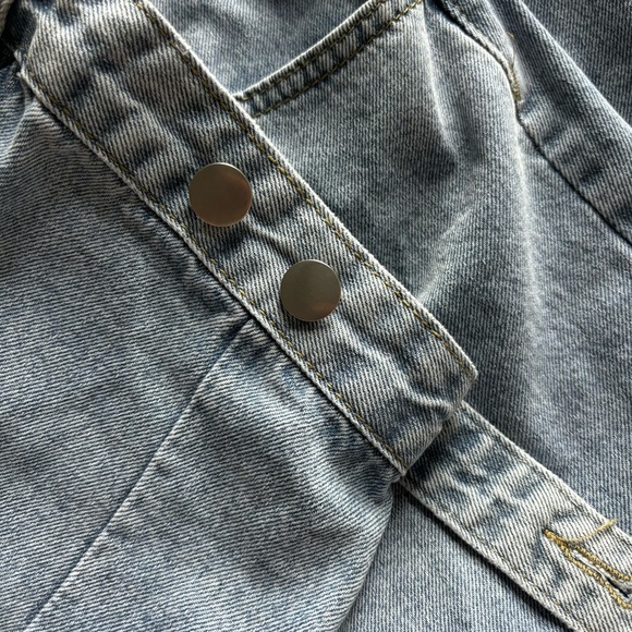 denim midi skirt size 00 - Picture 2 of 5